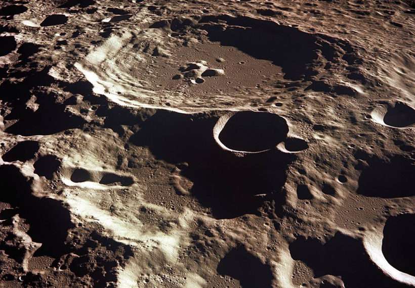 NASA's Photo of Crater Daedalus on the lunar farside as seen from Apollo 11.NASA's Photo of Crater Daedalus on the lunar farside as seen from Apollo 11.