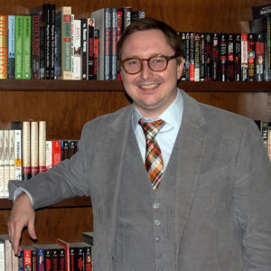 Photo of John Hodgman, "An Interview with John Hodgman" on StarTalk Radio, hosted by Neil deGrasse Tyson