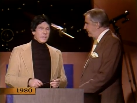 Scene from The Tonight Show, with Johnny Carson as Carl Sagan