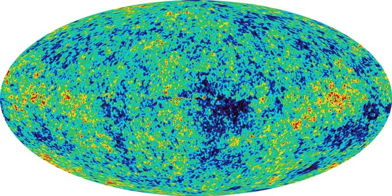 Cosmic Microwave Background Radiation map by WMAP and NASA