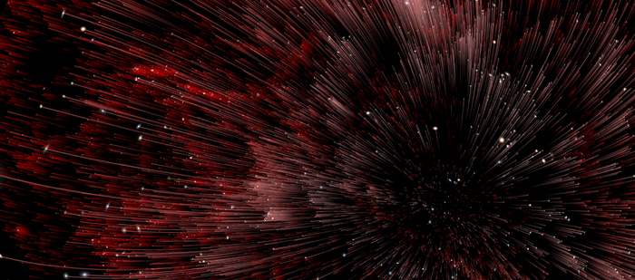 Image from Dark Universe at the Hayden Planetarium