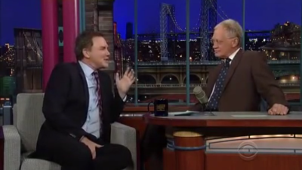 Norm MacDonald on Late Show with David Letterman_Copyright CBS. All rights reserved.