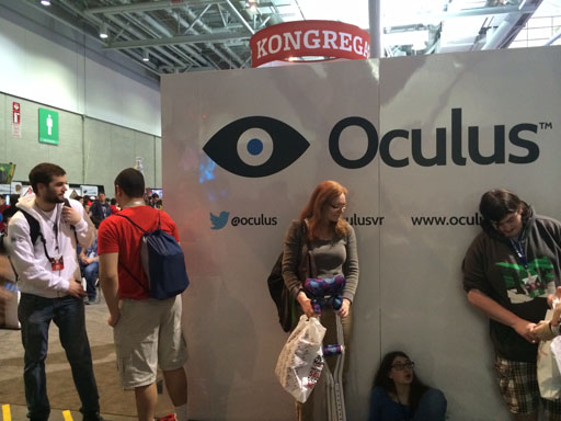 Photo: Oculus Rift at PAX East 2014, by Sarah Cotten.
