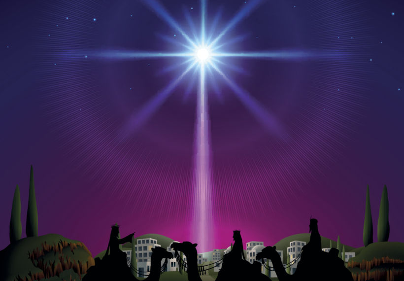 Artwork depicting the Star of Bethlehem, by Djahan form the iStock collection.
