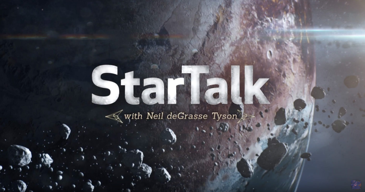Logo for Season 3 of StarTalk TV with Neil deGrasse Tyson on the National Geographic Channel.