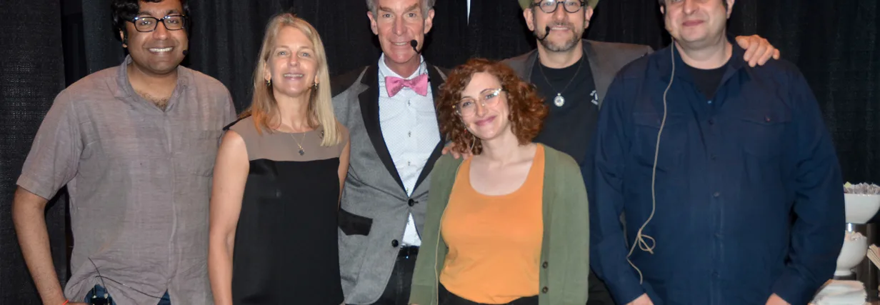 Photo taken by Elliot Severn of The StarTalk All-Stars Live! backstage at Awesome Con.