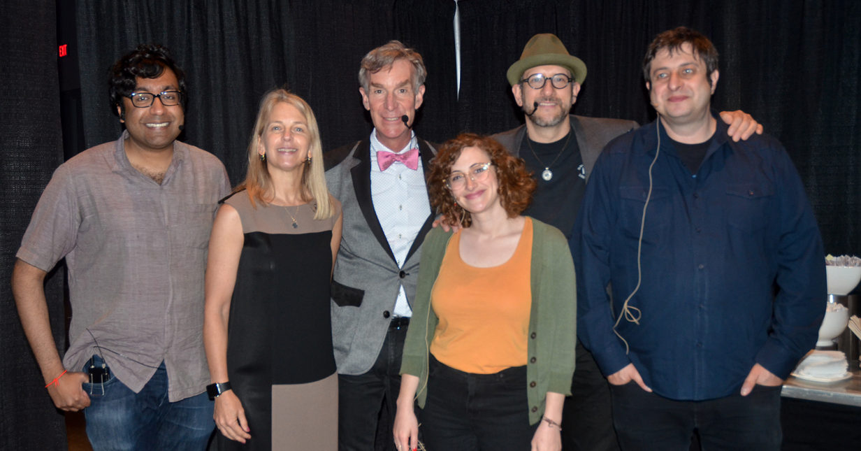 Photo taken by Elliot Severn of The StarTalk All-Stars Live! backstage at Awesome Con.