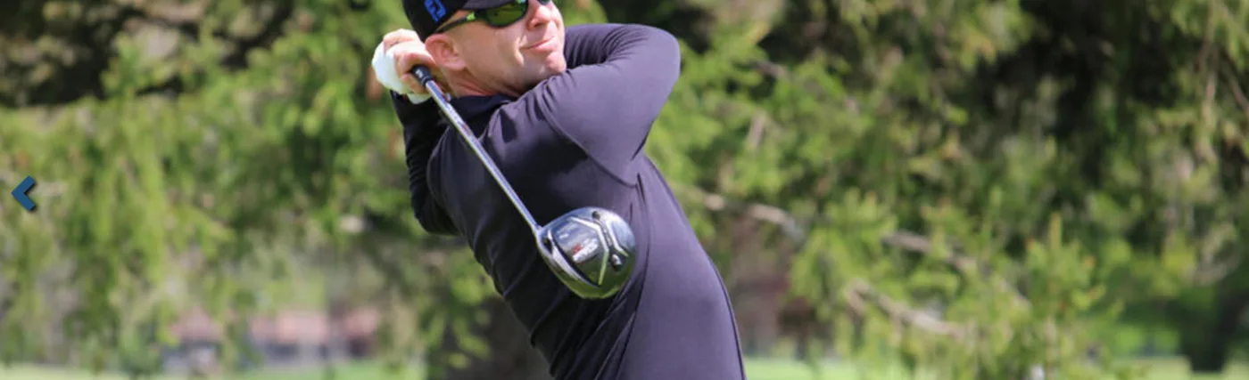 Photo from RobLabritz(dot)com of Rob Labritz at the 2017 Mastercard Westchester PGA Championship.