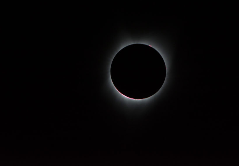 Photo by NASA/Carla Thomas showing The Sun's Corona seen during the 2017 Solar Eclipse.
