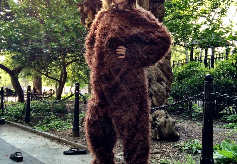 Todd Disotell’s photo of Natalia Reagan in costume.