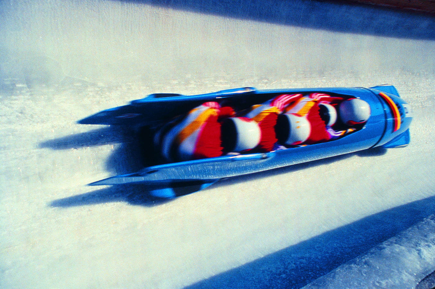 Stockbyte image of bobsled racing.