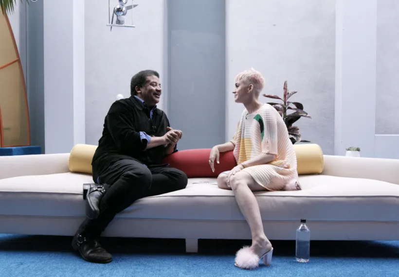 Jon Betz' photo of Neil deGrasse Tyson and Katy Perry.