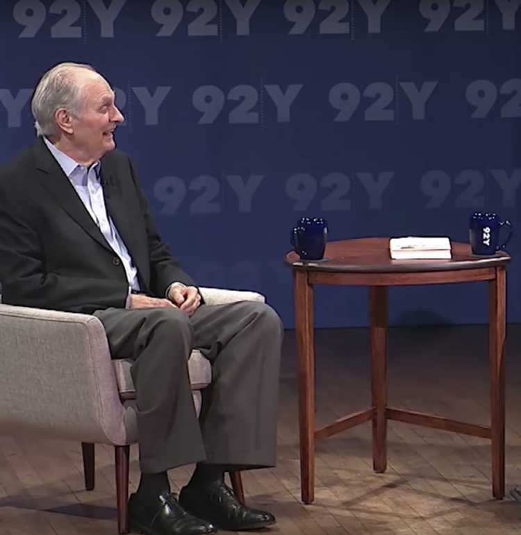 Alan Alda and Neil deGrasse Tyson at the 92nd St. Y in NYC. Credit: © 2018 92nd Street Young Men's and Young Women's Hebrew Association.