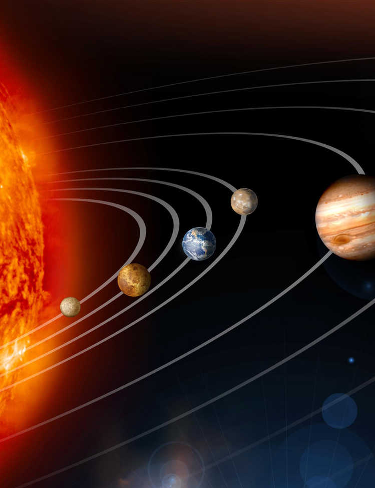 NASA illustration of our solar system.