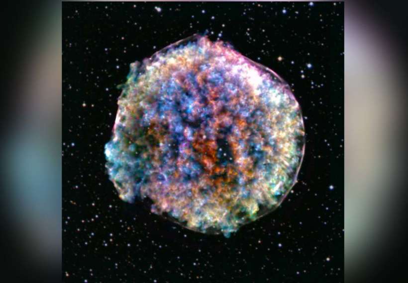 NASA’s X-ray image of the Tycho Supernova