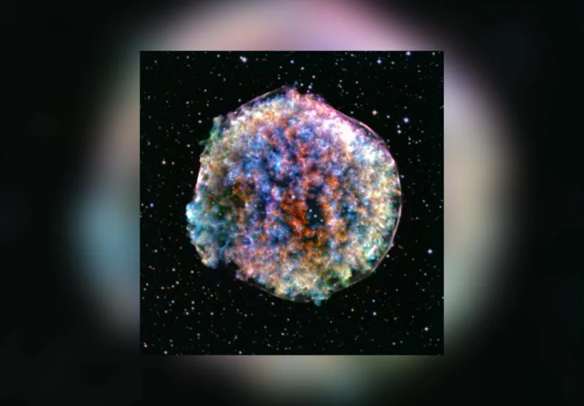 NASA’s X-ray image of the Tycho Supernova