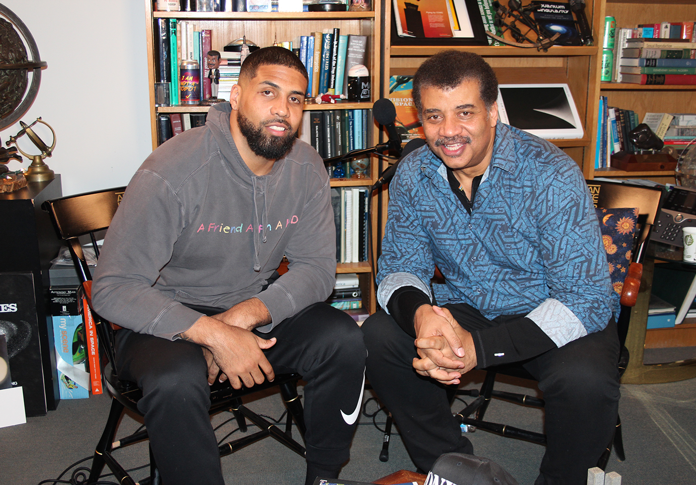 NFL's Arian Foster Sits Down with His Idol: Neil deGrasse Tyson