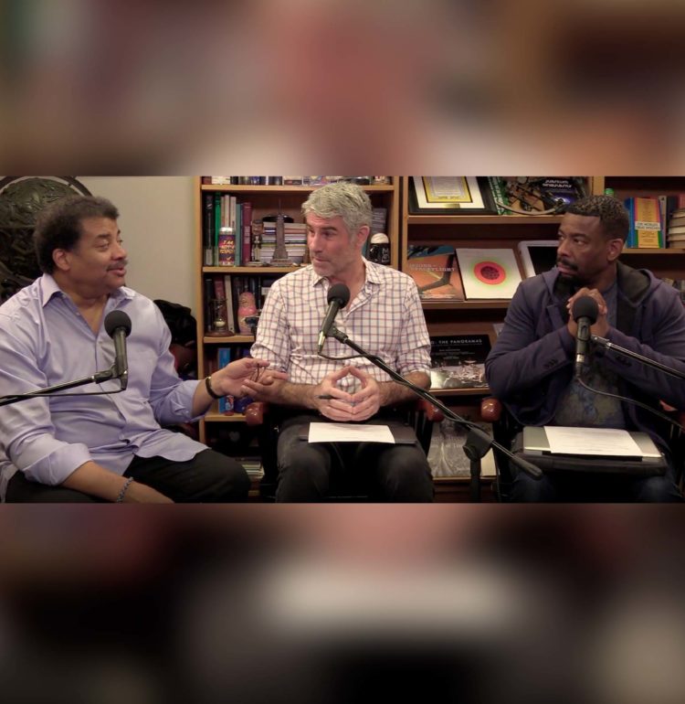 StarTalk Sports Edition’s photo of host Neil deGrasse Tyson and his co-hosts, Gary O'Reilly, Chuck Nice.