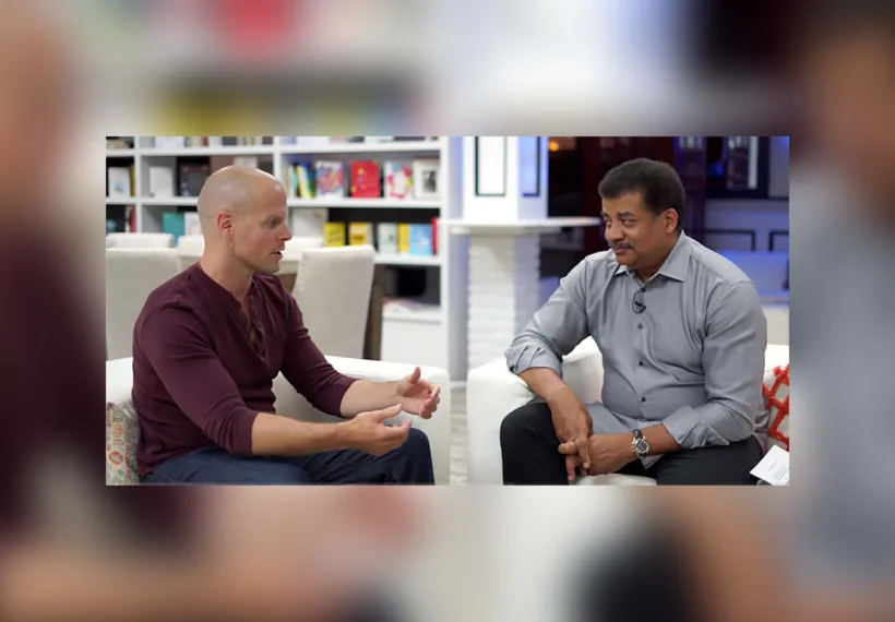 StarTalk’s Photo of Neil deGrasse Tyson and Tim Ferriss.