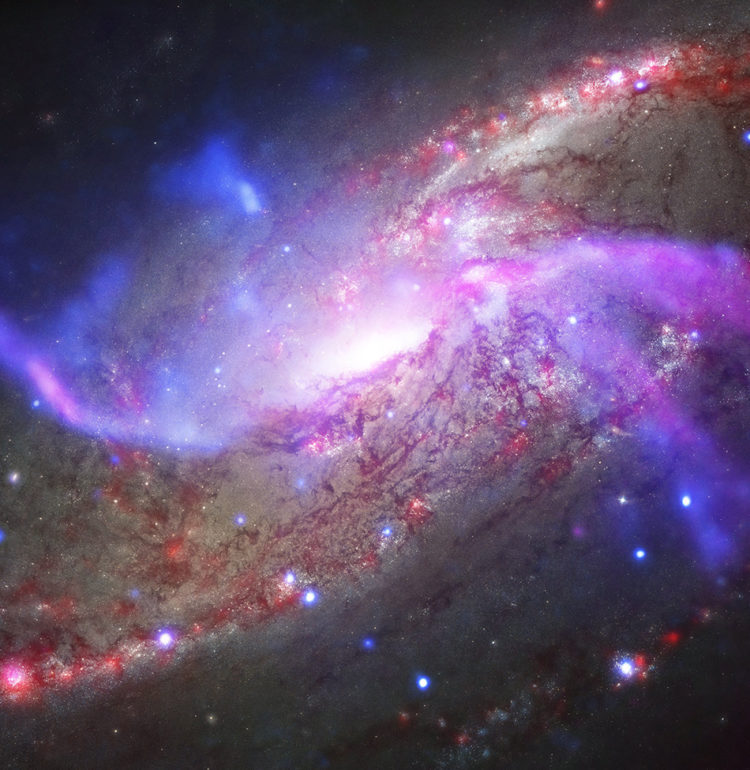 Image of Galaxy NGC 4258 (M106) by NASA et al.