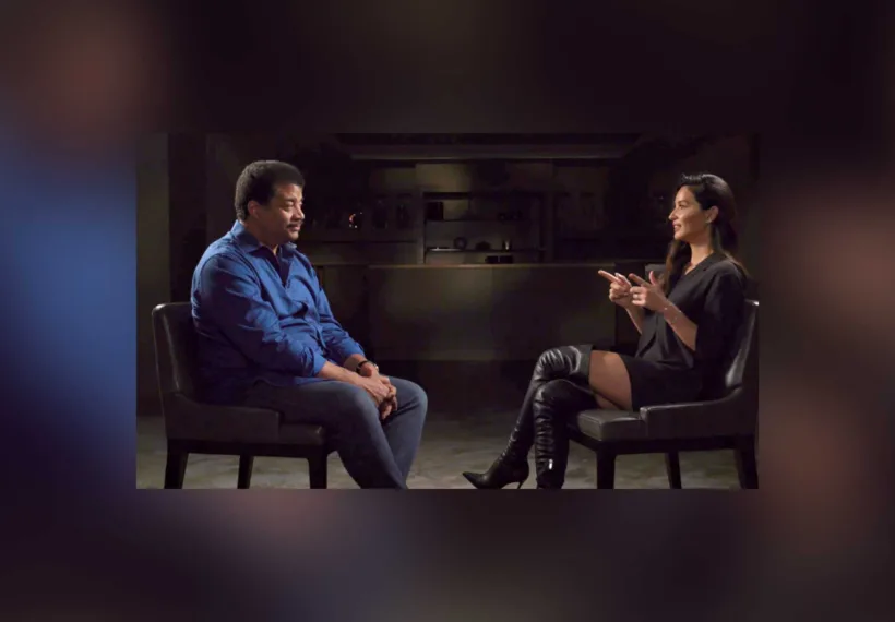StarTalk’s photo of Neil deGrasse Tyson and Olivia Munn.