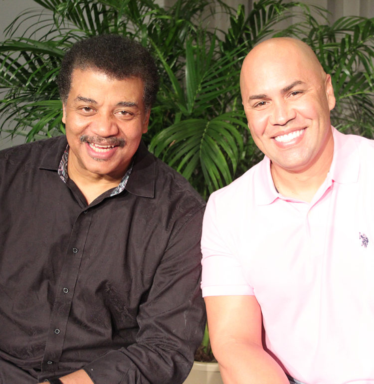 StarTalk’s photo of Neil deGrasse Tyson and Carlos Beltrán.