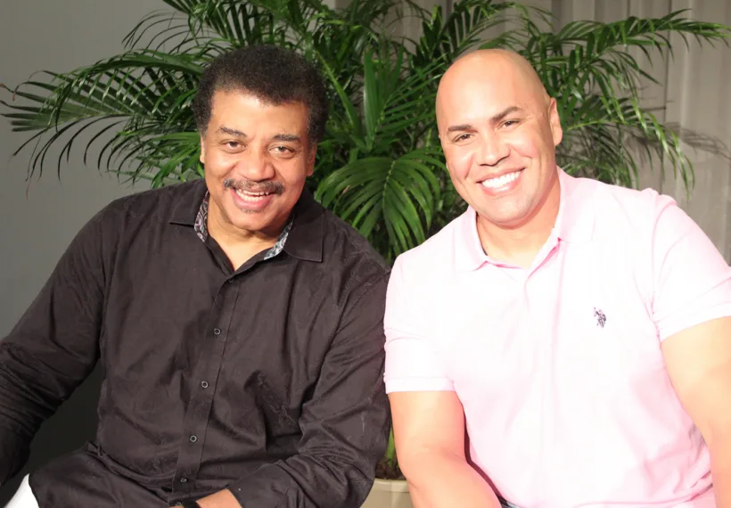 StarTalk’s photo of Neil deGrasse Tyson and Carlos Beltrán.