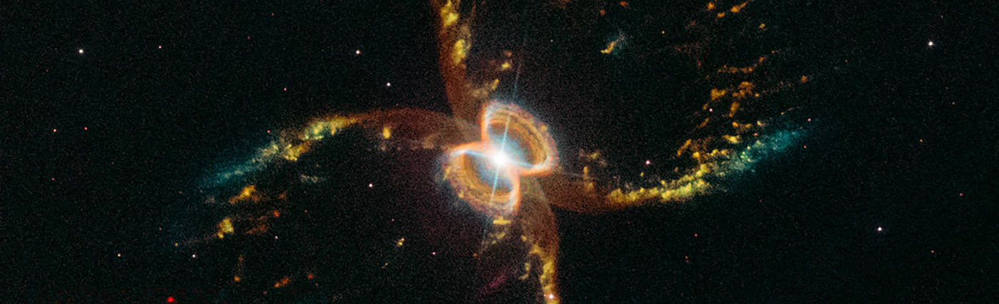 NASA/ESA/STScl’s image of the Southern Crab Nebula Hen 2-104.