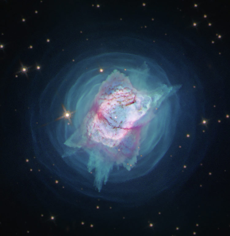 NASA, ESA, and J. Kastner (RIT) image of NGC 7027.