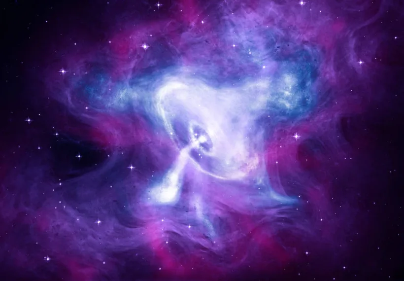 A 2018 composite of the Crab Nebula. Image Credit: X-ray: NASA/CXC/SAO; Optical: NASA/STScI; Infrared: NASA-JPL-Caltech.