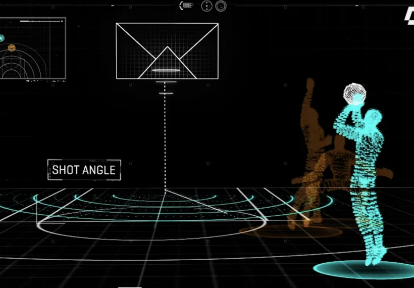 Second Spectrum’s Image of AI Being Implemented in Sports.
