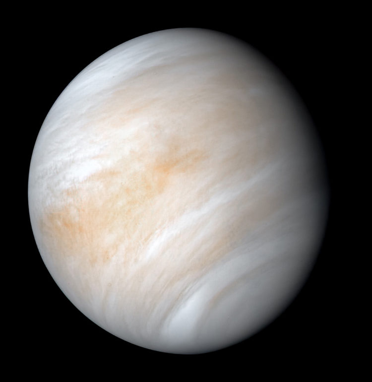 NASA/JPL’s Image of Venus captured by NASA’s Mariner 10.