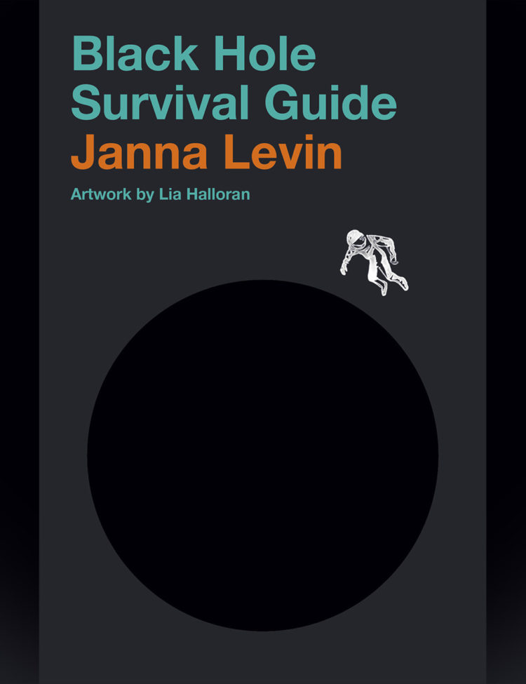 The Cover of Black Hole Survival Guide by Janna Levin.