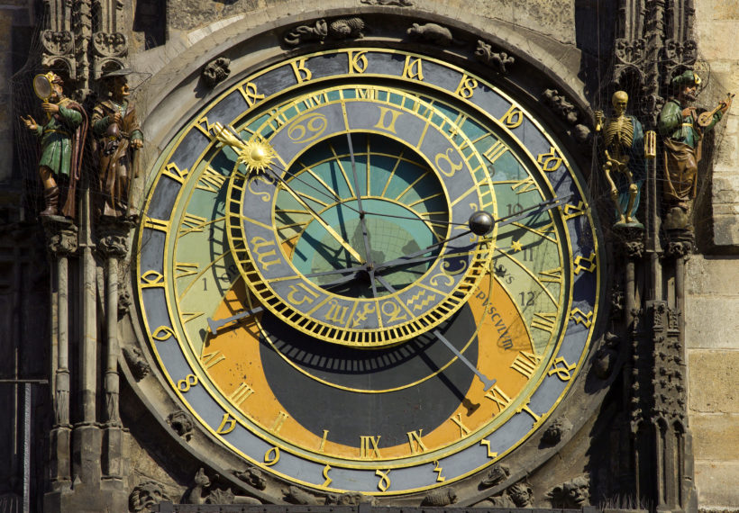Andrew Shiva’s image of the Prague Astronomical Clock.