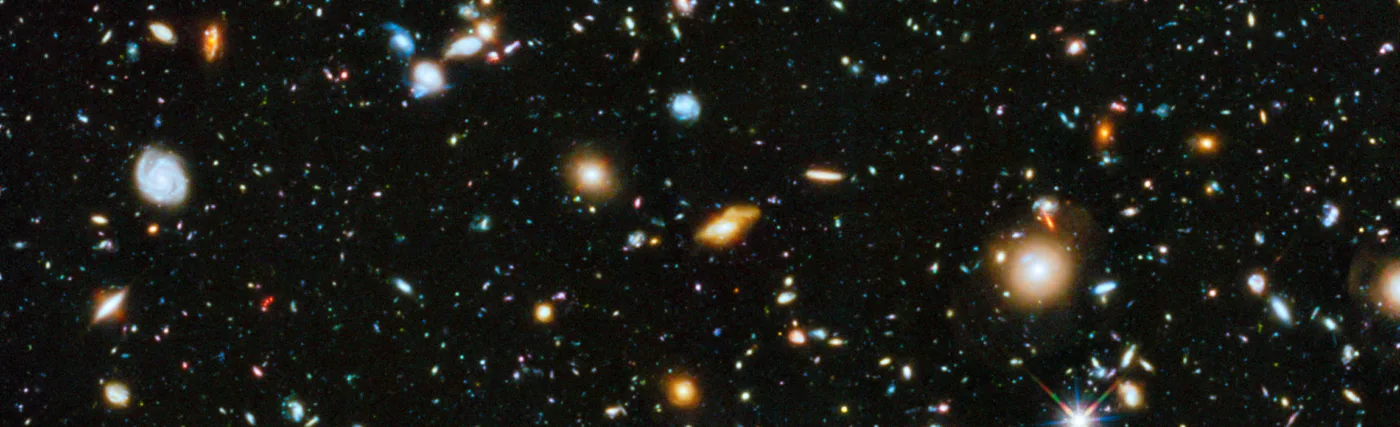 Astronomers using the Hubble Space Telescope have assembled a comprehensive picture of the evolving universe – among the most colorful deep space images ever captured by the 24-year-old telescope. This study, which includes ultraviolet light, provides the missing link in star formation.