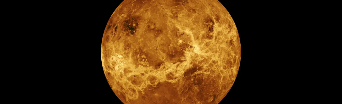 The image was produced by the Solar System Visualization project and the Magellan science team at the JPL Multimission Image Processing Laboratory and is a single frame from a video released at the October 29, 1991, JPL news conference.