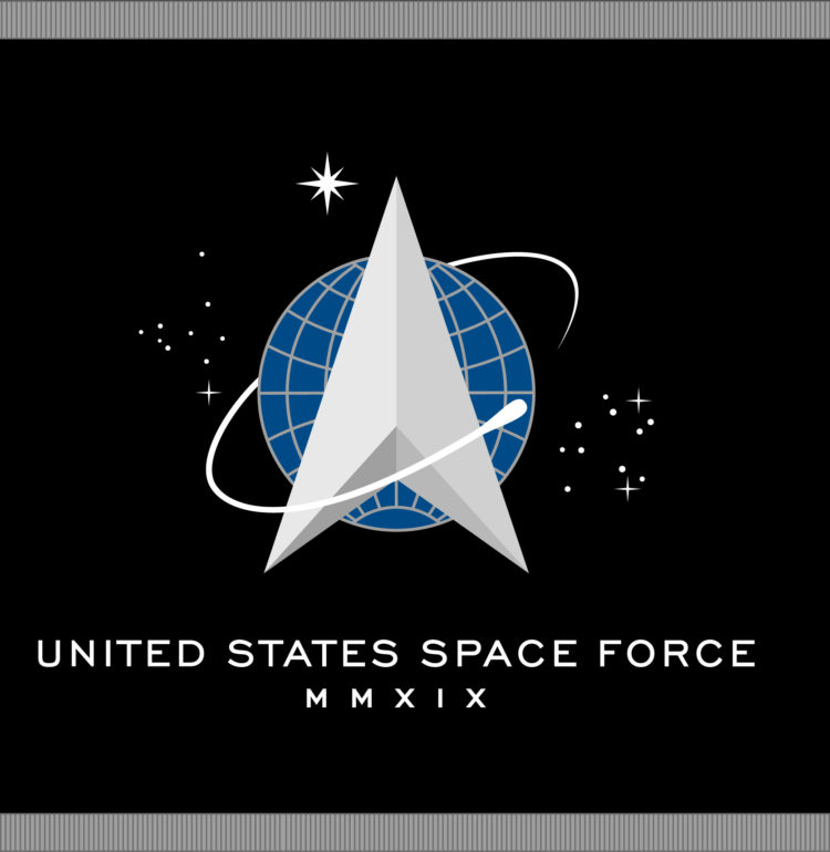 Flag of the United States Space Force (fringed)