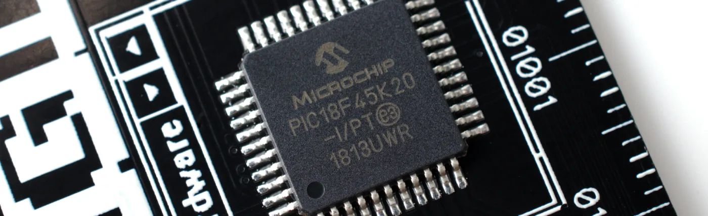 The Digirule2 programmable binary computer by Brads Projects, PIC microcontroller.