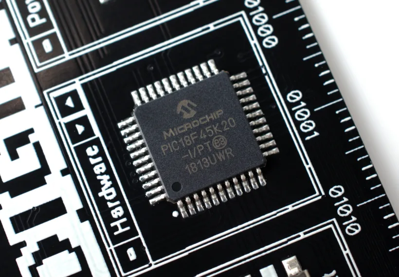 The Digirule2 programmable binary computer by Brads Projects, PIC microcontroller.