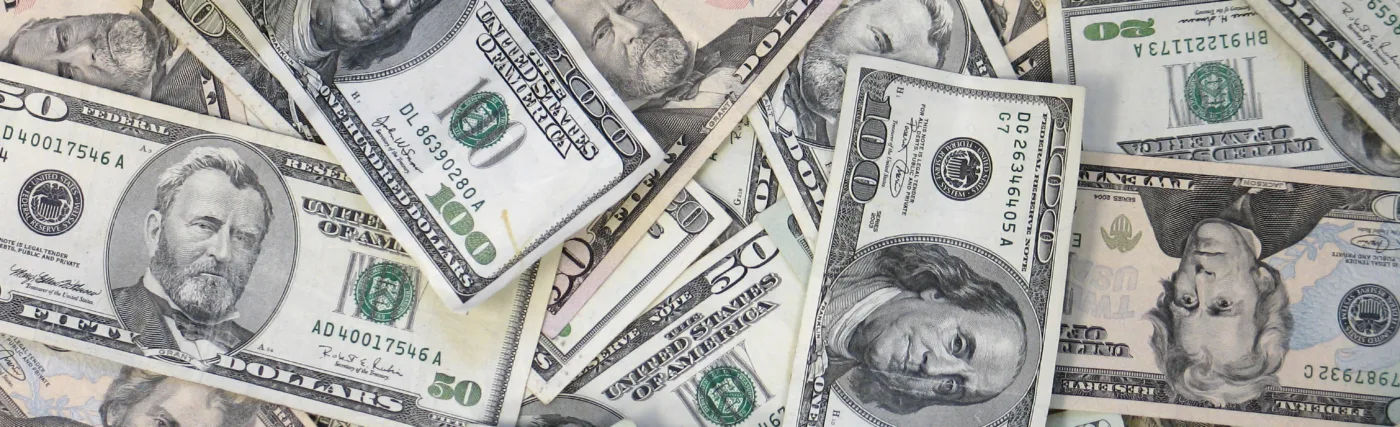 Tracy O’s photo of a heap of money