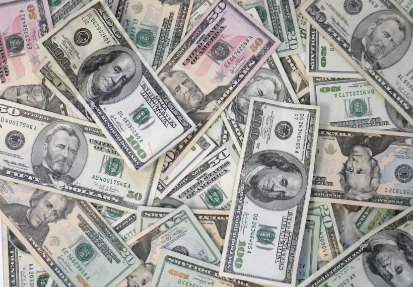 Tracy O’s photo of a heap of money