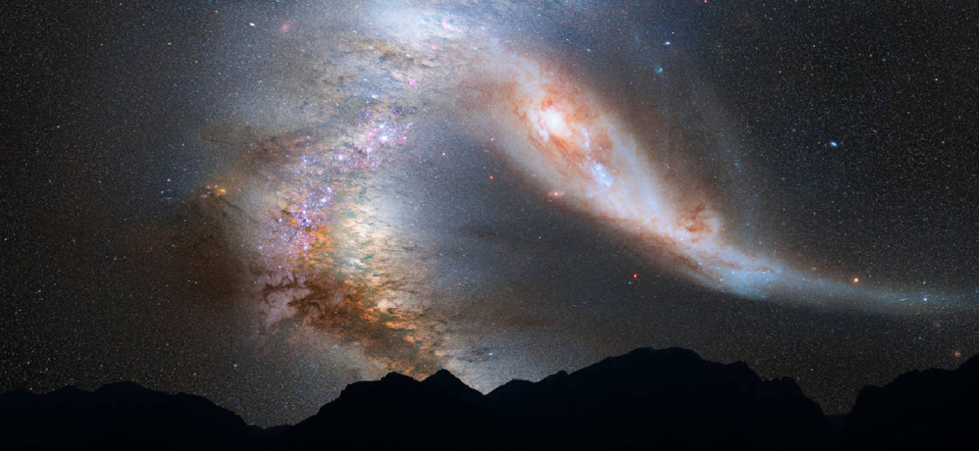 Scientists have it in – the next major event to occur in our Galaxy will by a collision between the Milky Way and Andromeda galaxies.