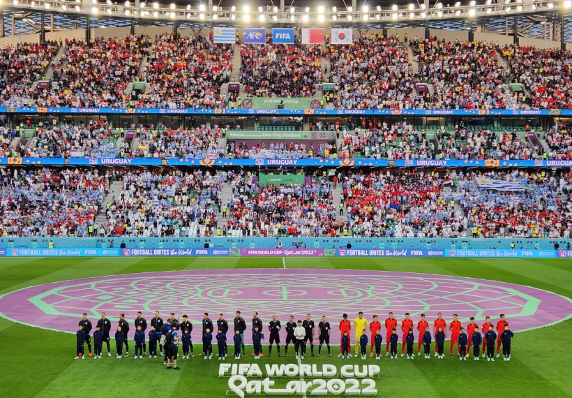 2022 FIFA World Cup Qatar Korea vs Uruguay November 24, 2022 Education City Stadium, Doha, Qatar Ministry of Culture, Sports and Tourism Official Photographer: Heo Manjin