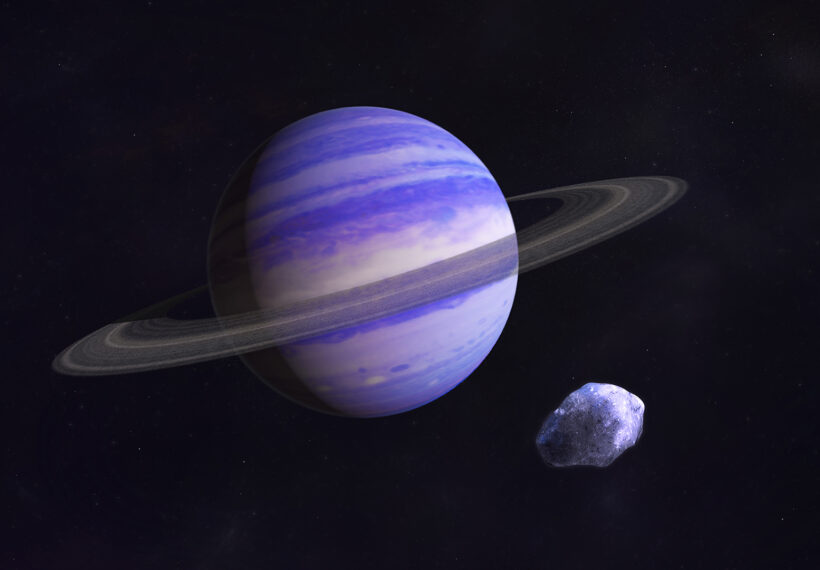 Artist's impression of a Neptune-like exoplanet. Used to illustrate Gliese 15 Ac