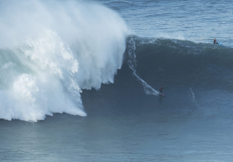 Big Wave in Nazare Portugal