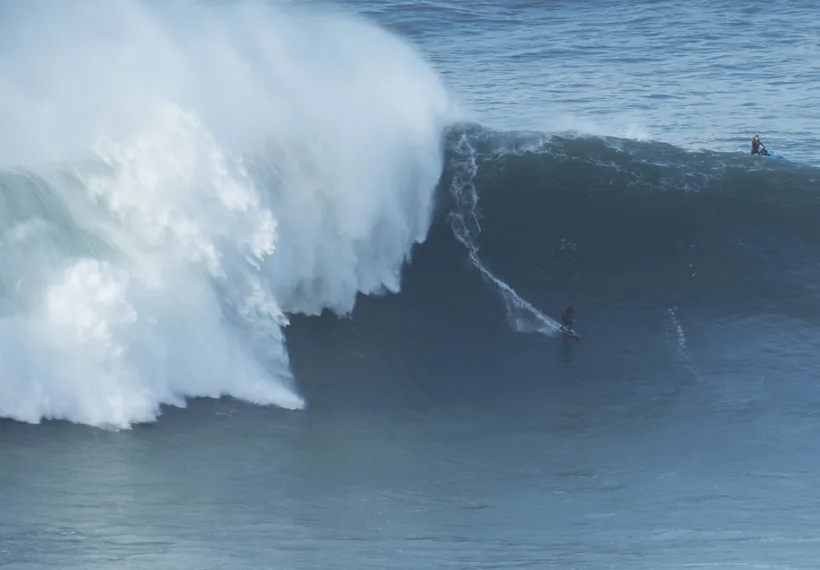 Big Wave in Nazare Portugal