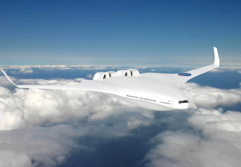 The Hybrid Wing Body H-Series future aircraft design concept comes from the research team led by the Massachusetts Institute of Technology.