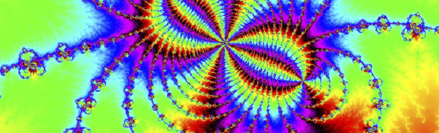 Rainbow fractal image