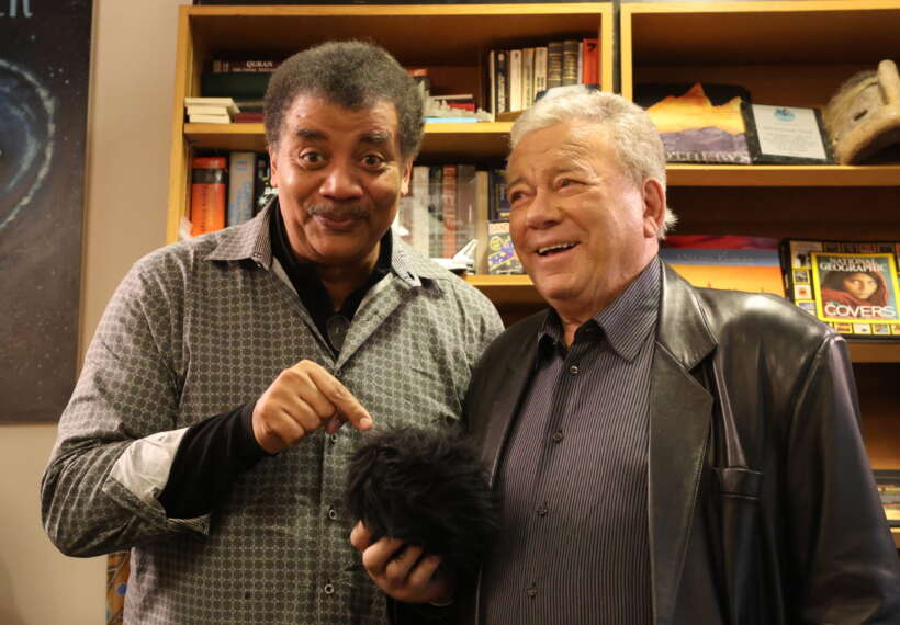 Neil deGrasse Tyson and Chuck Nice in Neil’s Office at The American Museum of Natural Histor
