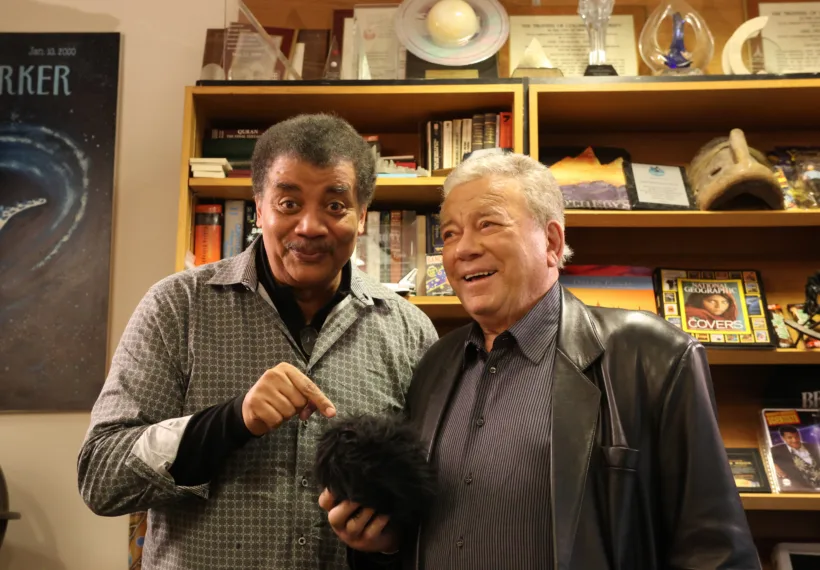 Neil deGrasse Tyson and Chuck Nice in Neil’s Office at The American Museum of Natural Histor